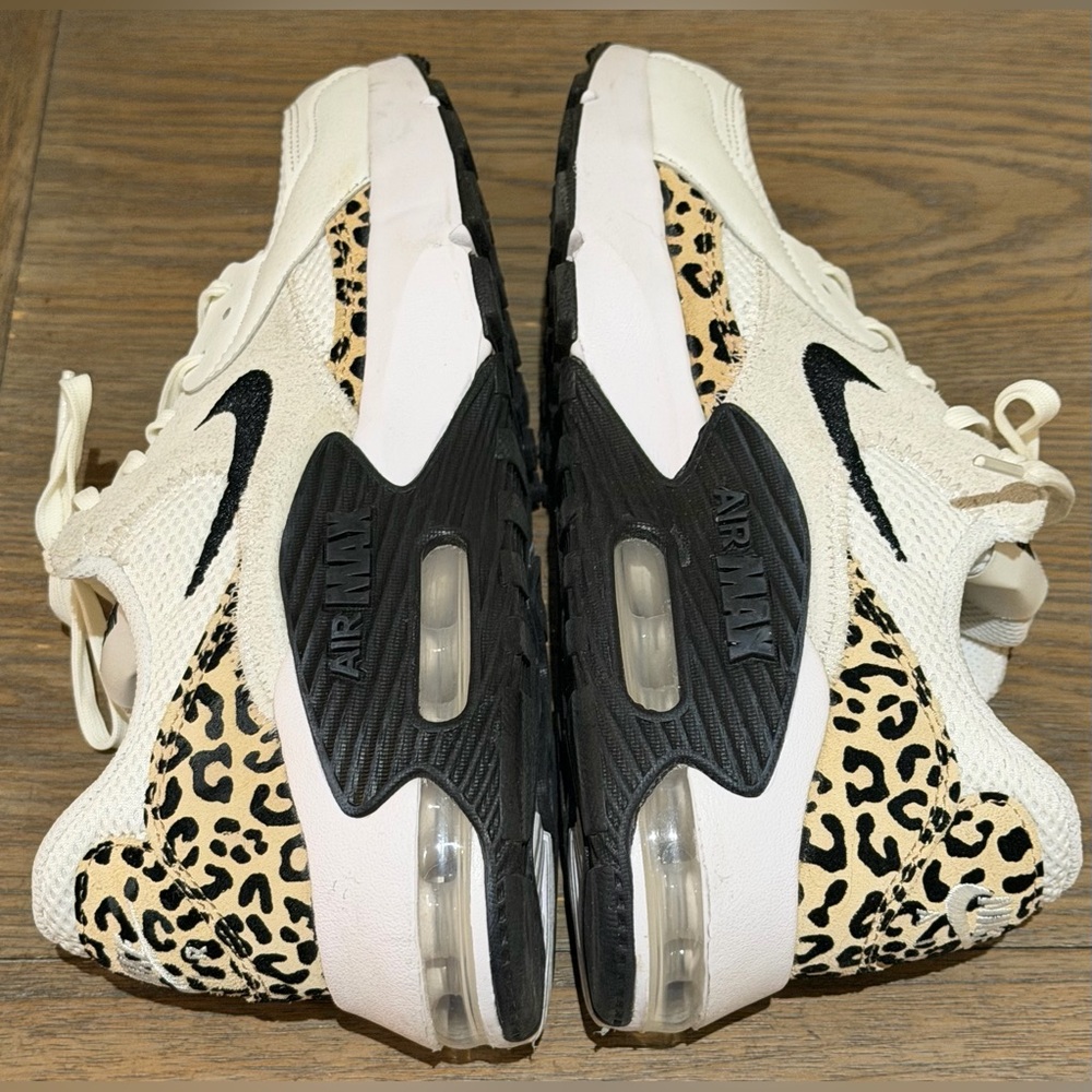 Like new Nike Air Max Excee sneakers with leopard detail - 8 - Picture 4 of 8